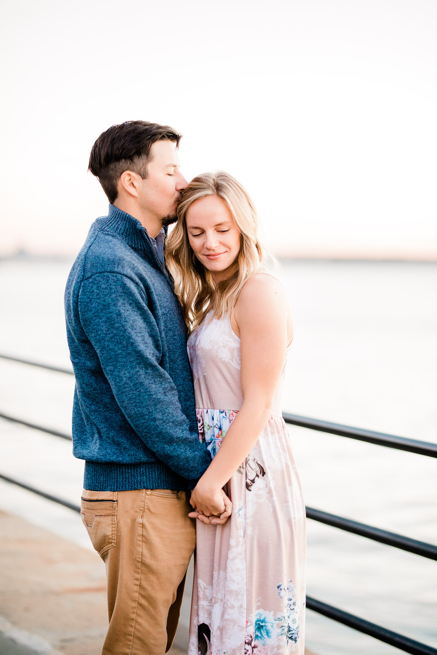 Brittany + Drew // Sunrise Session at the Battery