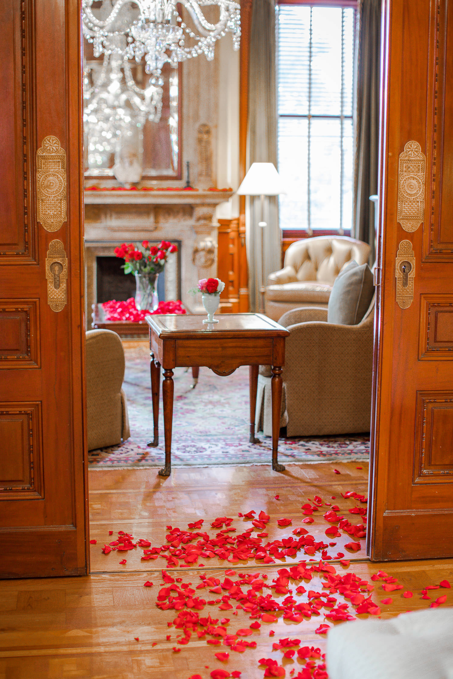 Romantic Proposal at the Wentworth Mansion