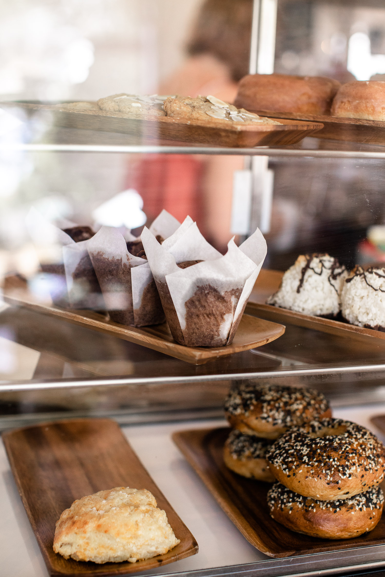 Flora, Asheville - pastries and bagels