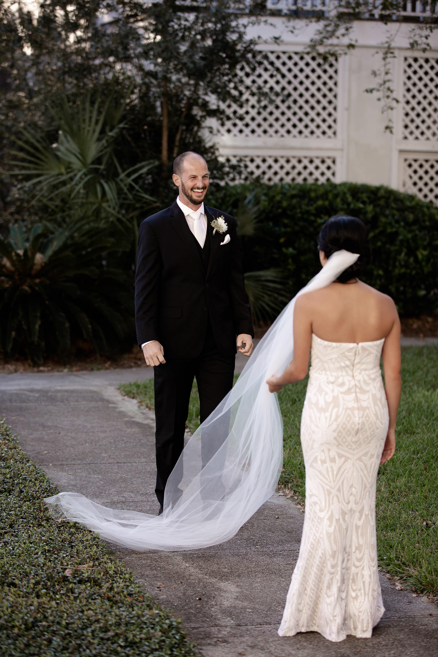 Wild Dunes Wedding, first look