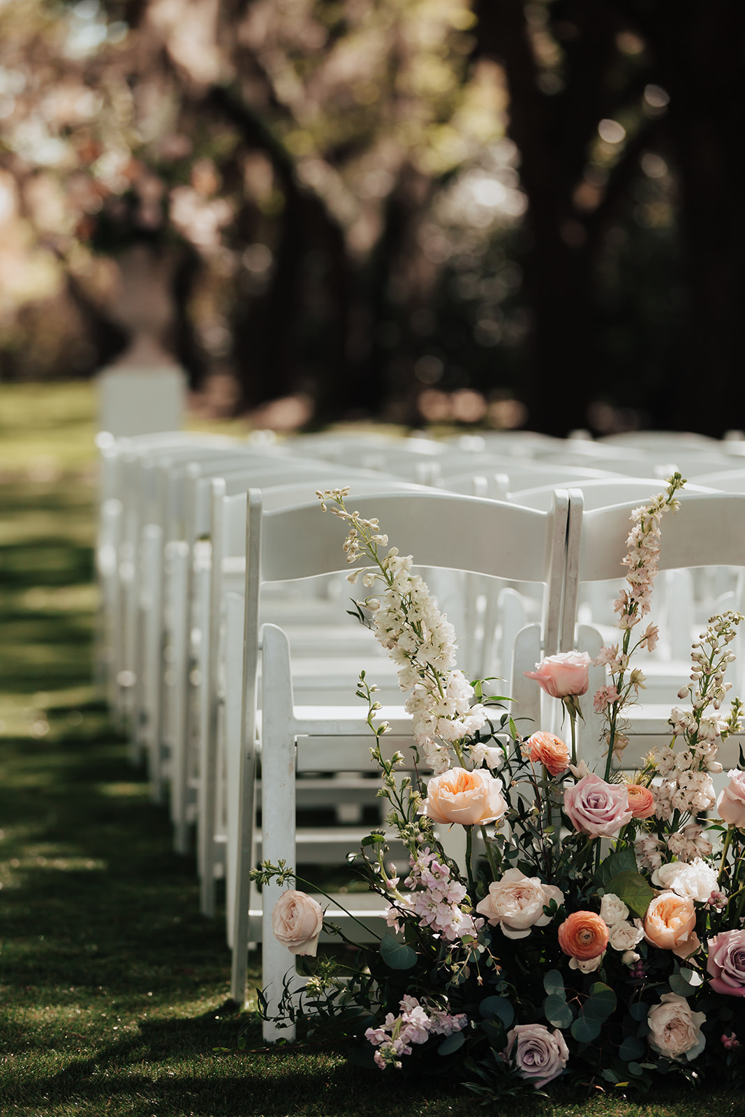 legare waring house wedding ceremony chairs