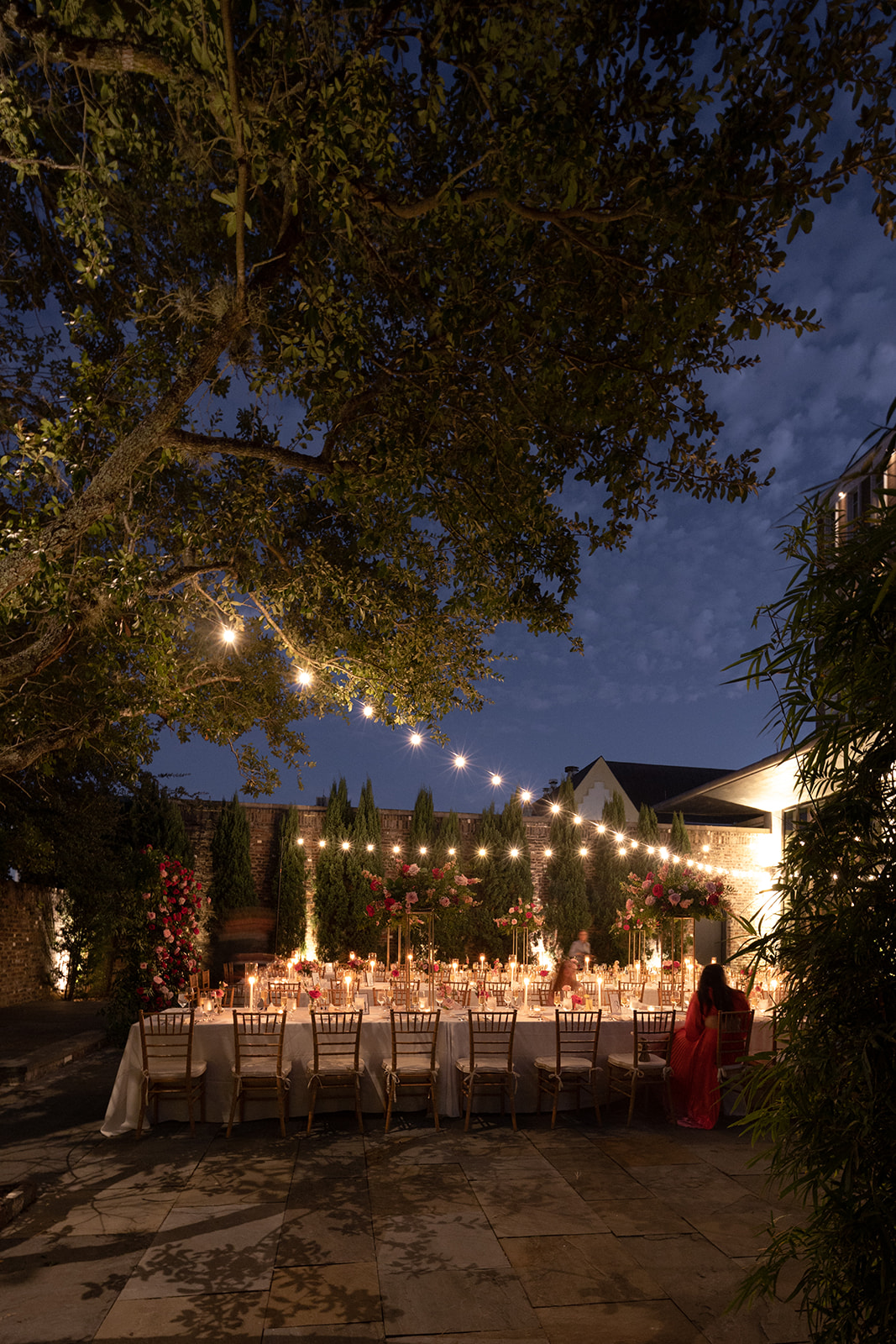 The dewberry hotel wedding reception beautifully light