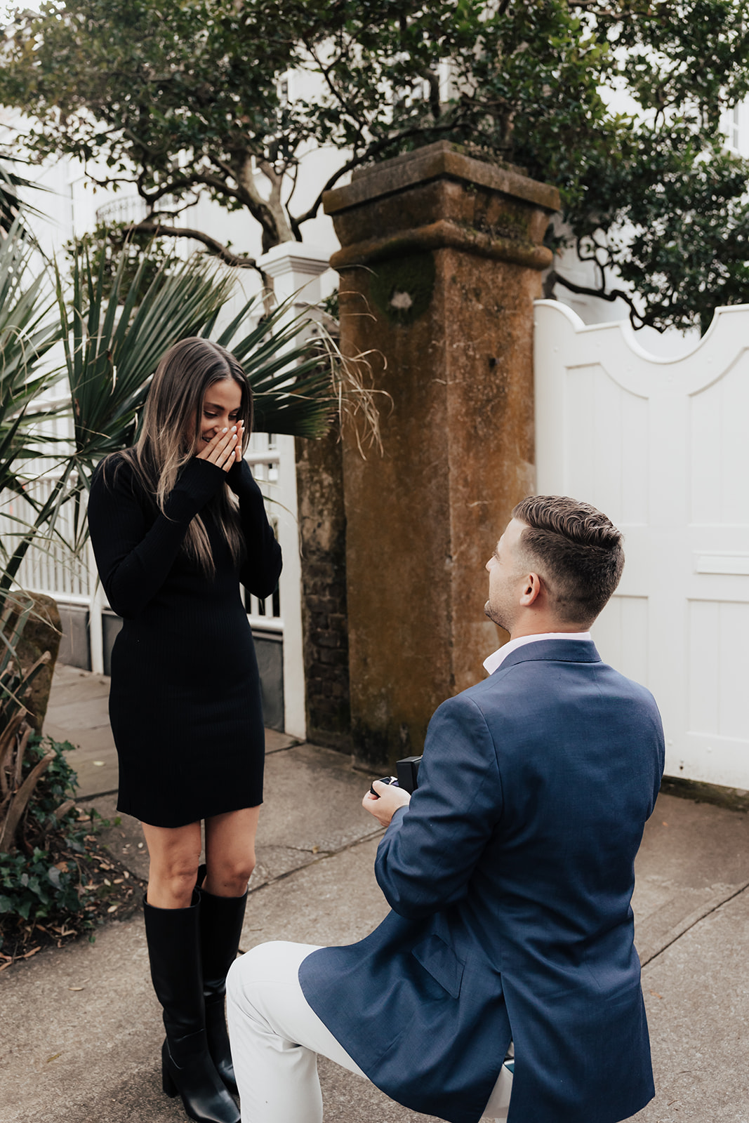 Woman excited about Charleston proposal