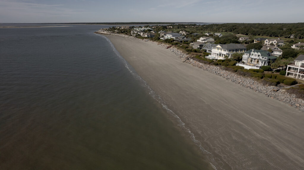Aerial photo of Seabrook Island Beach 